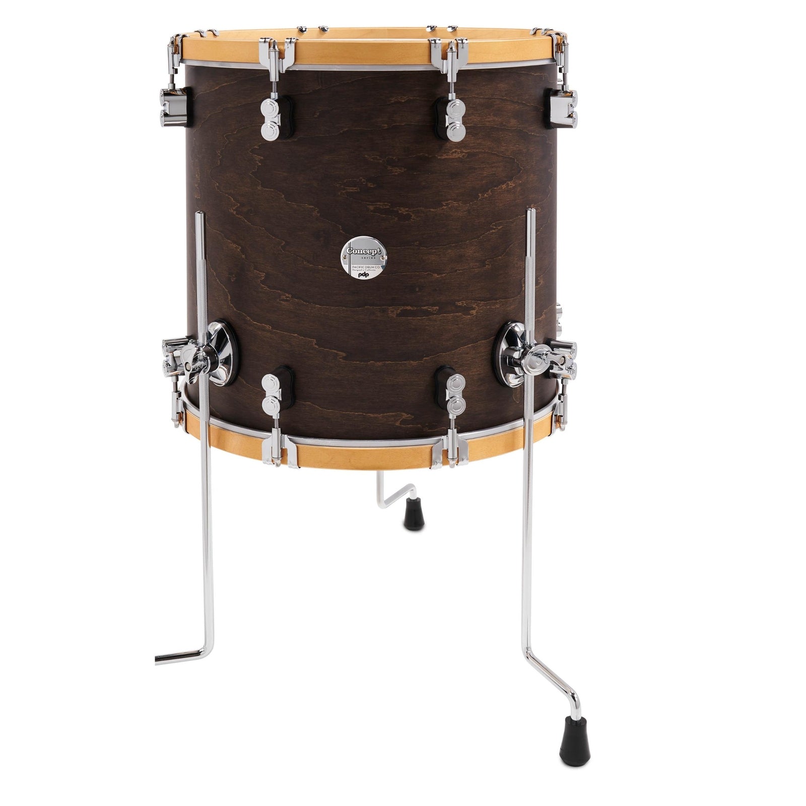 PDP Concept Classic 3pc Drum Set w/26BD Walnut/Natural Hoops - Drum Center Of Portsmouth