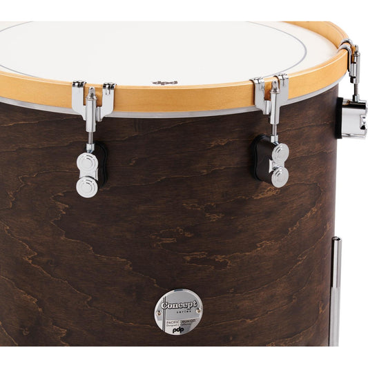 PDP Concept Classic 3pc Drum Set w/26BD Walnut/Natural Hoops - Drum Center Of Portsmouth