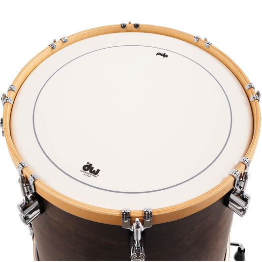PDP Concept Classic 3pc Drum Set w/26BD Walnut/Natural Hoops - Drum Center Of Portsmouth