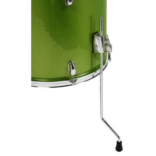 PDP Centerstage 5pc Complete Drum Set Electric Green Sparkle w/Hw & Cymbals - Drum Center Of Portsmouth