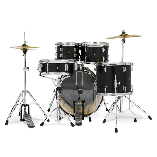 PDP Centerstage 5pc Complete Drum Set Iridescent Black Sparkle w/Hw & Cymbals - Drum Center Of Portsmouth