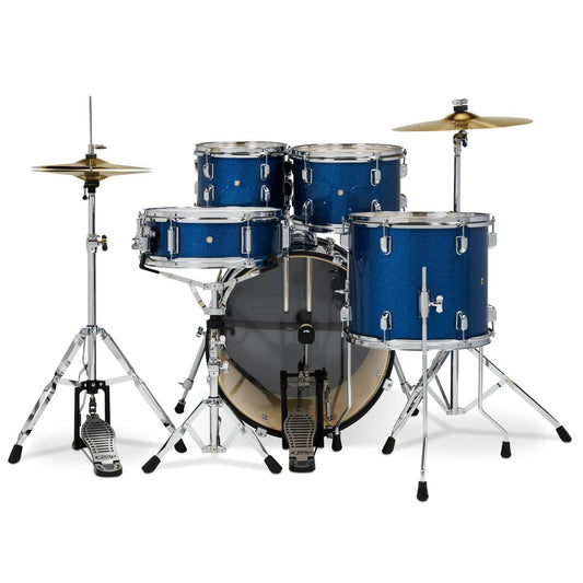PDP Centerstage 5pc Complete Drum Set Royal Blue Sparkle w/Hw & Cymbals - Drum Center Of Portsmouth