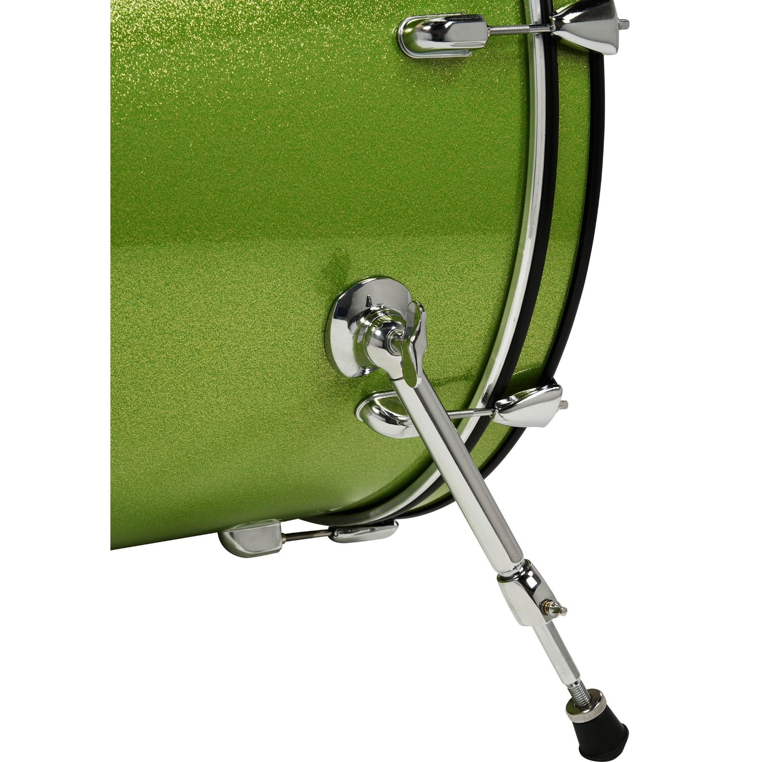 PDP Centerstage 5pc Complete Rock Drum Set Electric Green Sparkle w/Hw & Cymbals - Drum Center Of Portsmouth