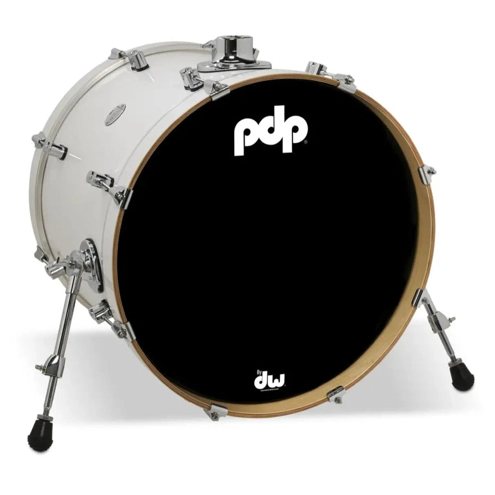 PDP Concept Maple Bass Drum Pearlescent White 20x16 - Drum Center Of Portsmouth
