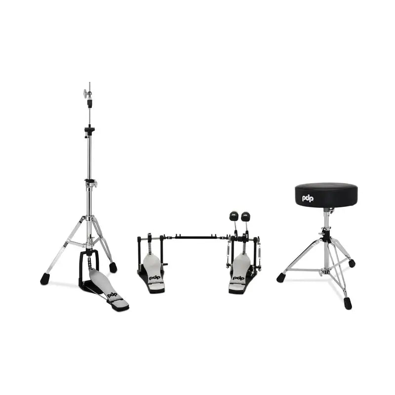 PDP 800 Series 3pc Hardware Pack w/Double Pedal