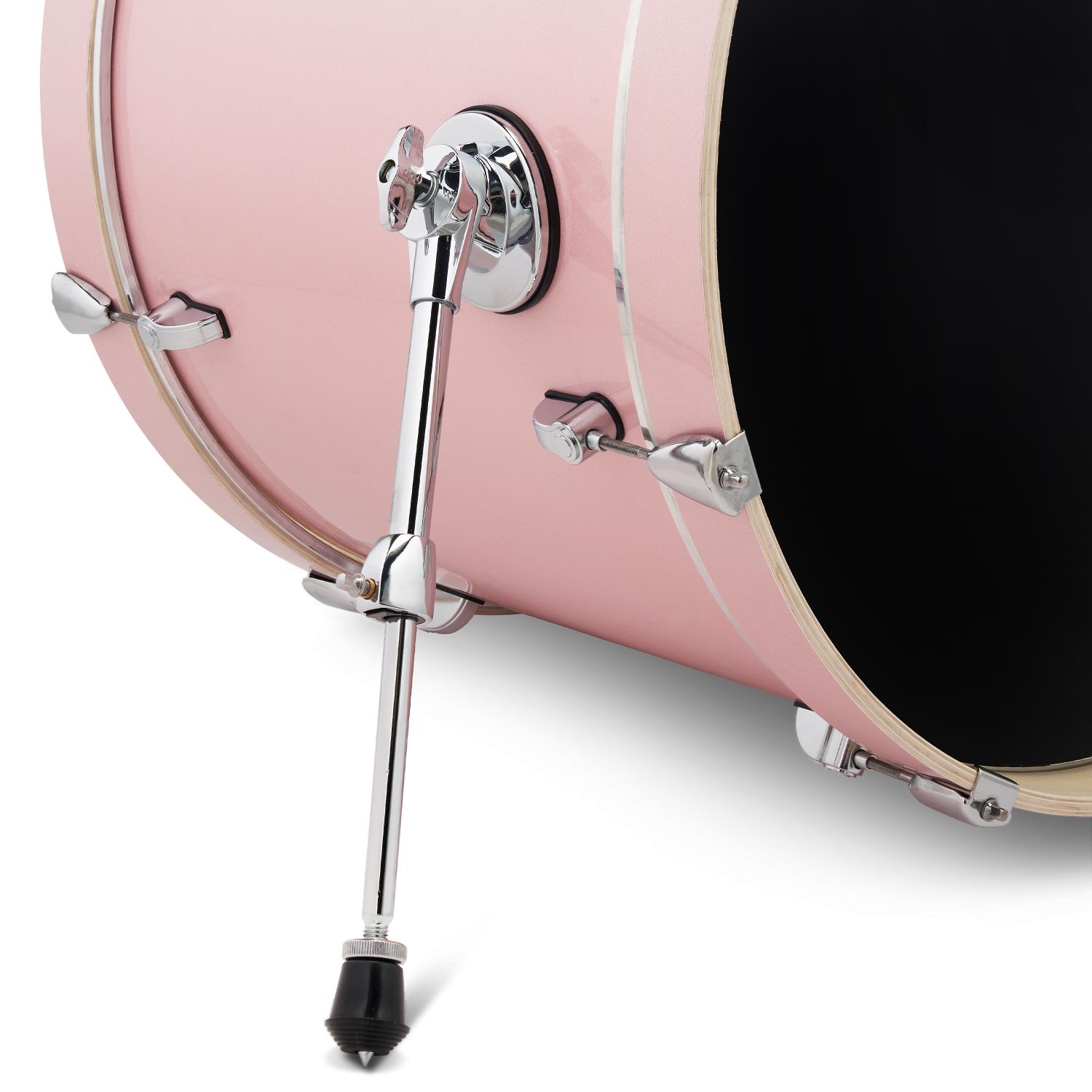 PDP Mainstage 5pc Complete Drum Set Pale Rose w/Hw & Cymbals - Drum Center Of Portsmouth