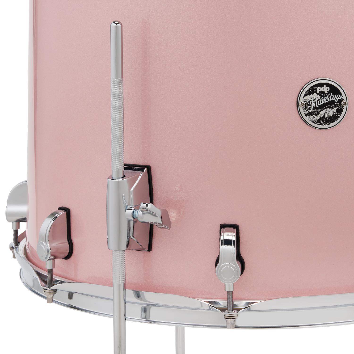 PDP Mainstage 5pc Complete Drum Set Pale Rose w/Hw & Cymbals - Drum Center Of Portsmouth