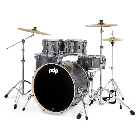 PDP Mainstage 5pc Complete Drum Set Graphite w/Hw & Cymbals - Drum Center Of Portsmouth