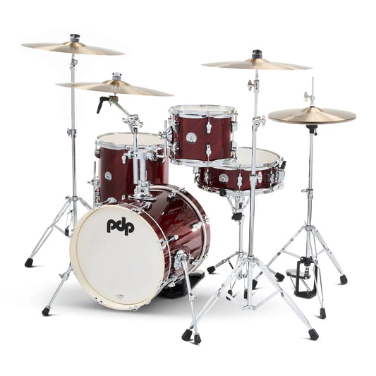 PDP New Yorker 4pc Drum Set Twisted Cherry