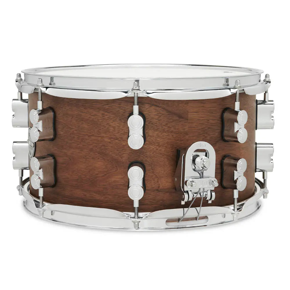PDP Limited Edition Maple/Walnut Snare Drum 13x7 Natural Satin - Drum Center Of Portsmouth
