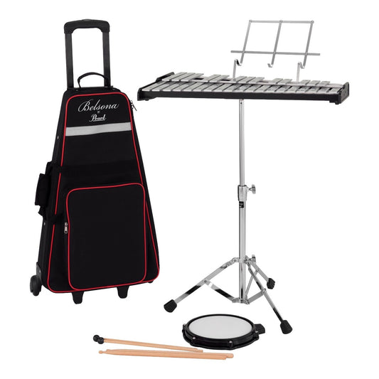 Pearl Belsona Percussion Kit w/Rolling Case - Drum Center Of Portsmouth