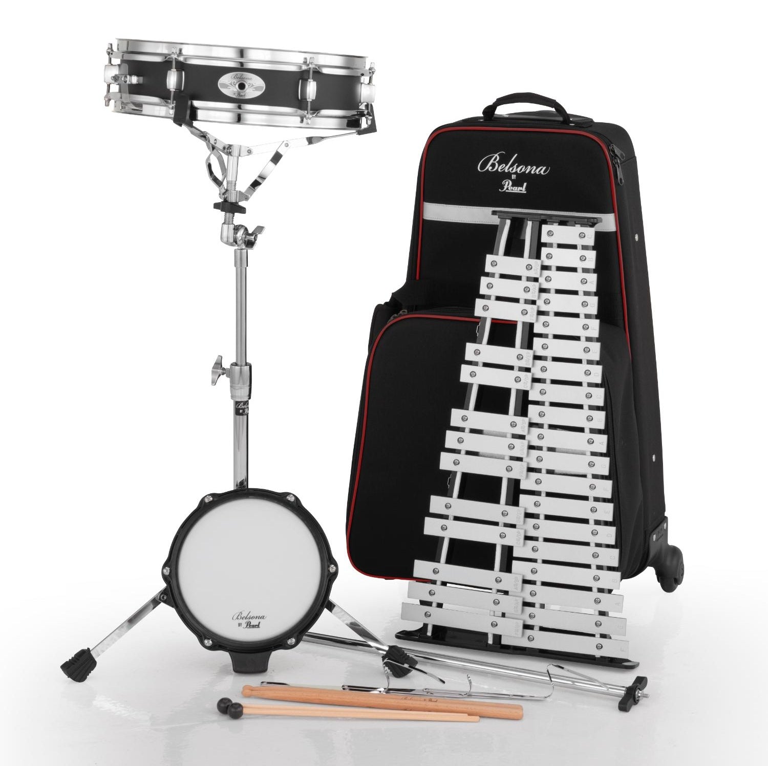 Pearl Belsona Percussion Learning Center w/Rolling Case - Drum Center Of Portsmouth