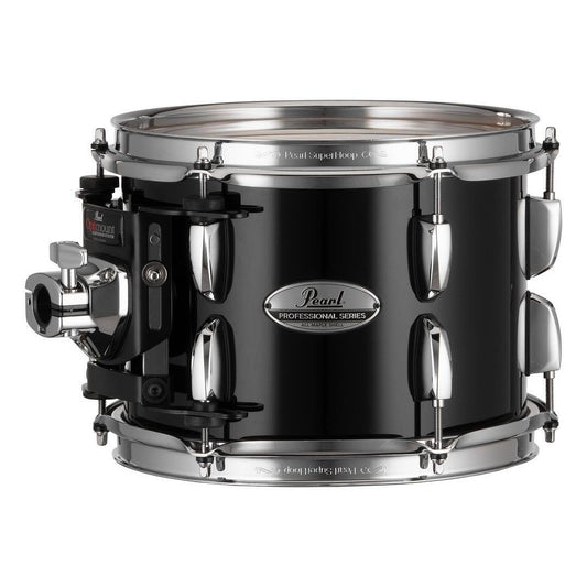 Pearl Professional Maple Tom 8x7 Piano Black - Drum Center Of Portsmouth
