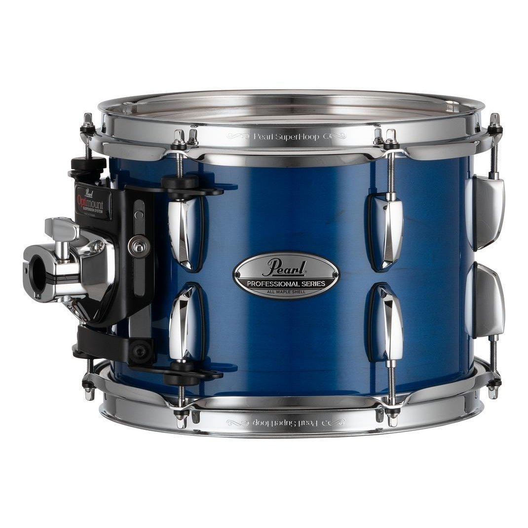 Pearl Professional Maple Tom 8x7 Sheer Blue - Drum Center Of Portsmouth