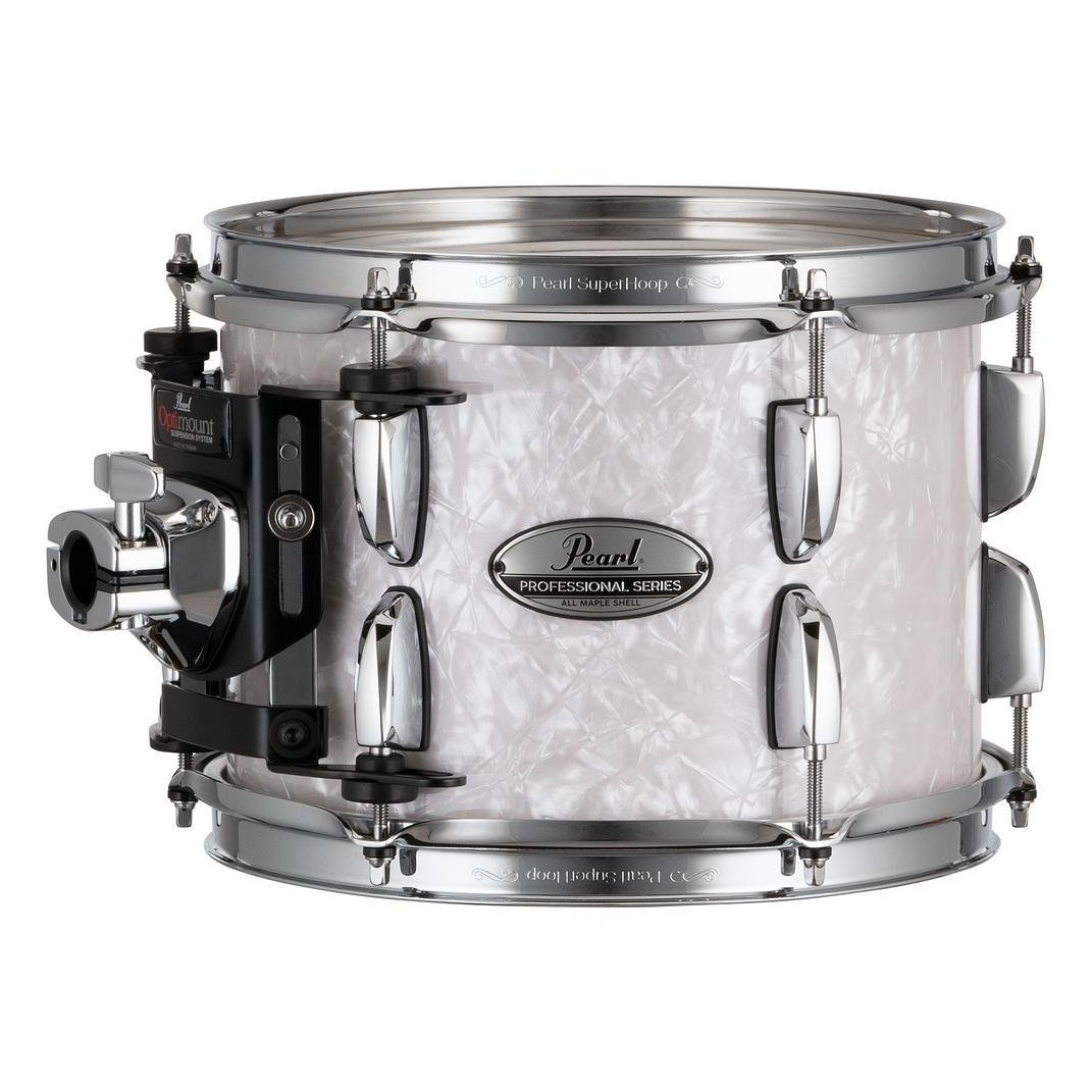 Pearl Professional Maple Tom 8x7 White Marine Pearl - Drum Center Of Portsmouth