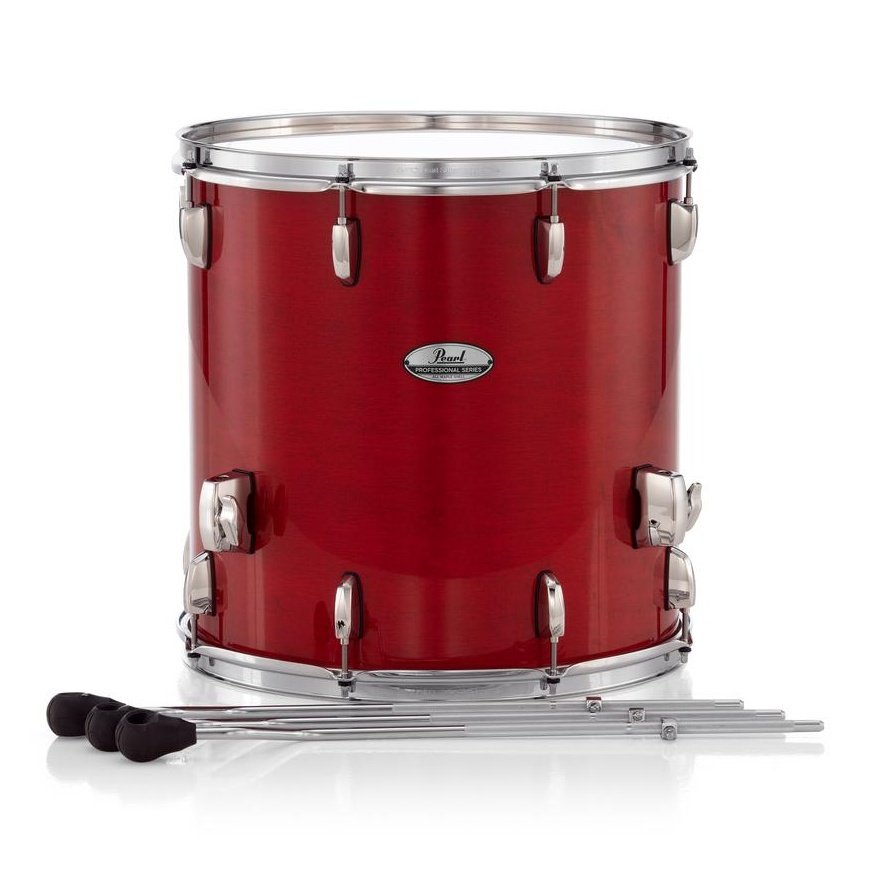 Pearl Professional Maple Floor Tom 18x16 Sequoia Red