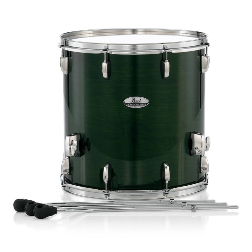Pearl Professional Maple Floor Tom 16x16 Emerald Mist