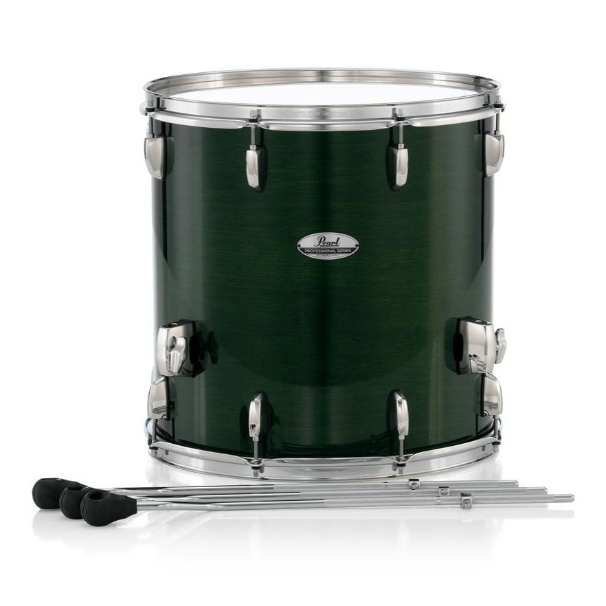 Pearl Professional Maple Floor Tom 14x14 Emerald Mist - Drum Center Of Portsmouth