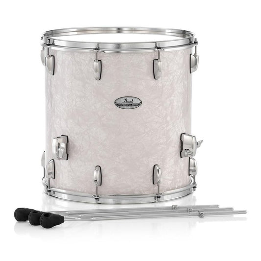 Pearl Professional Maple Floor Tom 18x16 White Marine Pearl - Drum Center Of Portsmouth
