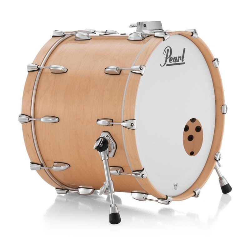 Pearl Professional Maple Bass Drum 24x14 w/BB3 Bracket Natural Maple - Drum Center Of Portsmouth