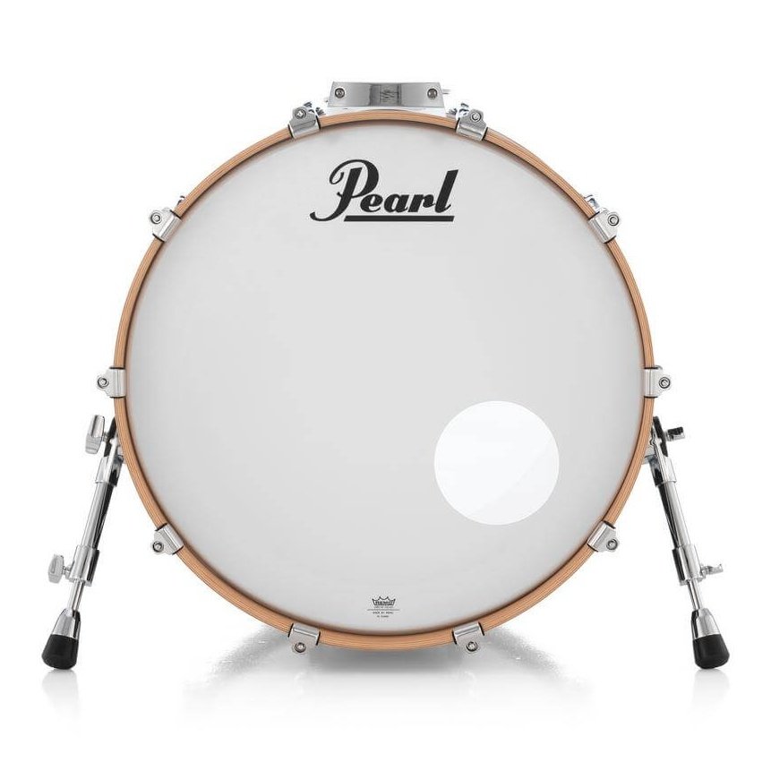 Pearl Professional Maple Bass Drum 22x16 w/BB3 Bracket Piano Black
