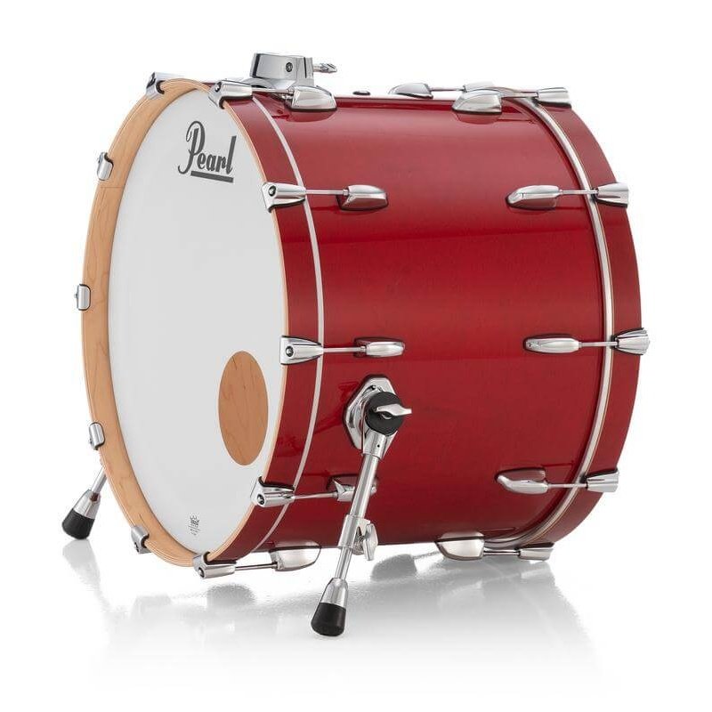 Pearl Professional Maple Bass Drum 22x16 w/BB3 Bracket Sequoia Red