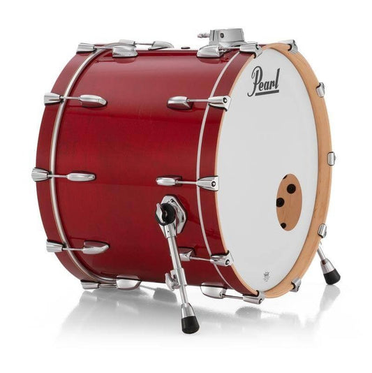 Pearl Professional Maple Bass Drum 22x16 w/BB3 Bracket Sequoia Red