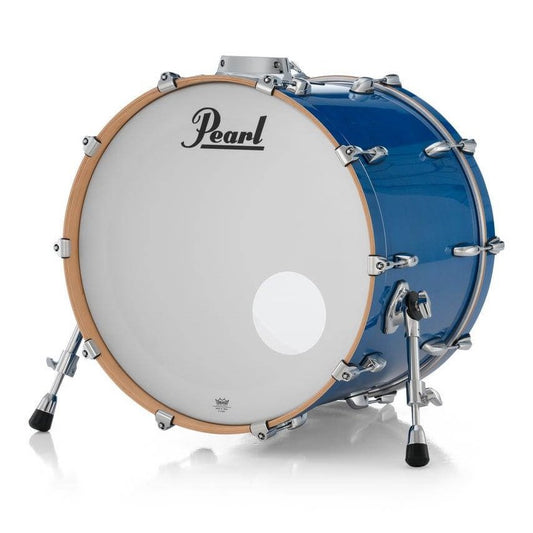 Pearl Professional Maple Bass Drum 22x16 w/BB3 Bracket Sheer Blue