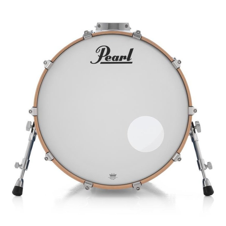 Pearl Professional Maple Bass Drum 24x14 w/BB3 Bracket Sheer Blue - Drum Center Of Portsmouth