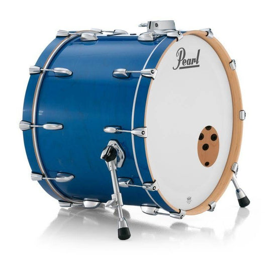 Pearl Professional Maple Bass Drum 22x16 w/BB3 Bracket Sheer Blue