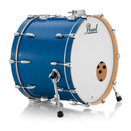 Pearl Professional Maple Bass Drum 20x14 w/BB3 Bracket Sheer Blue - Drum Center Of Portsmouth