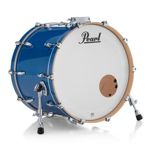 Pearl Professional Maple Bass Drum 20x14 w/BB3 Bracket Sheer Blue - Drum Center Of Portsmouth