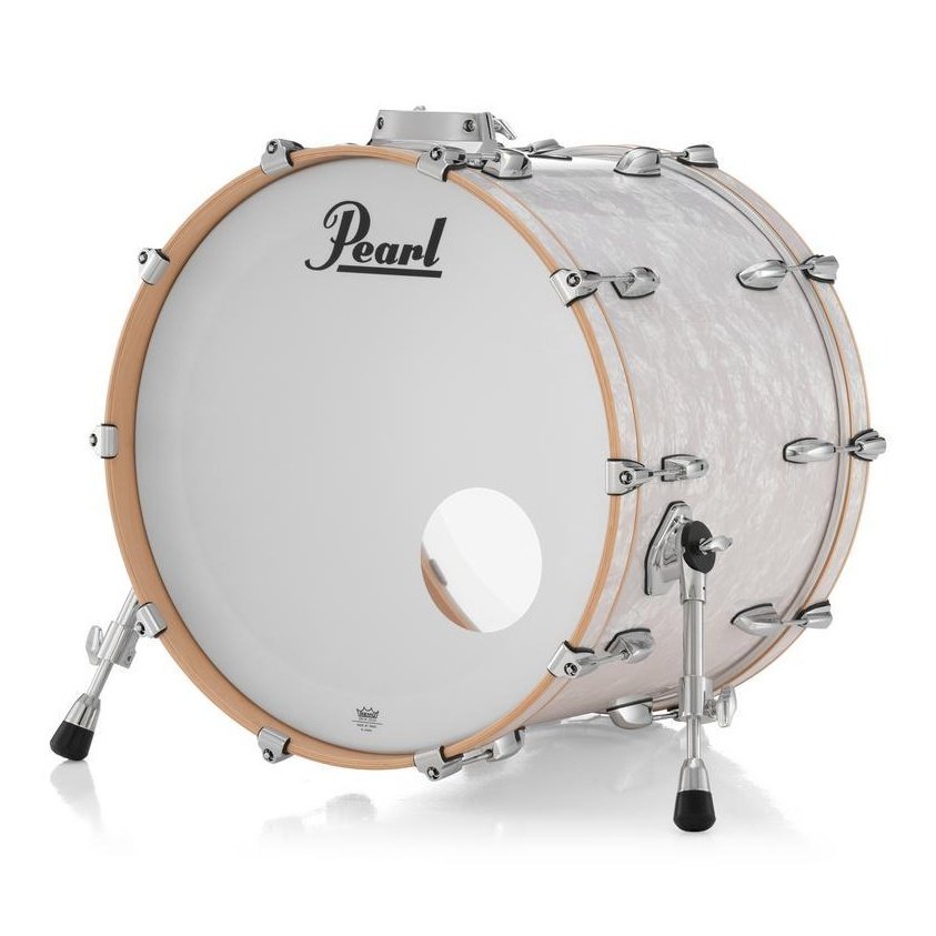 Pearl Professional Maple Bass Drum 24x14 w/BB3 Bracket White Marine Pearl - Drum Center Of Portsmouth