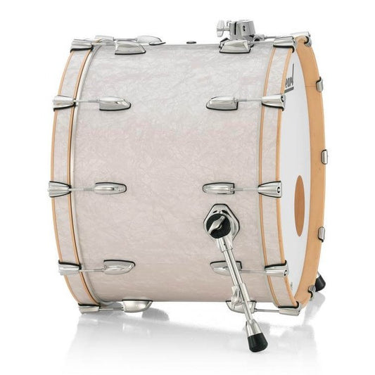 Pearl Professional Maple Bass Drum 22x16 w/BB3 Bracket White Marine Pearl