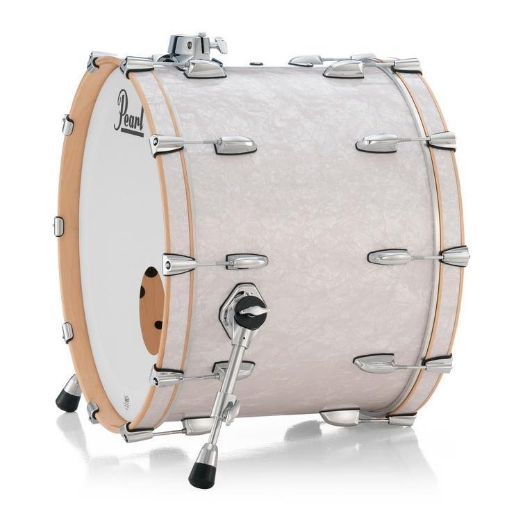 Pearl Professional Maple Bass Drum 22x18 w/BB3 Bracket White Marine Pearl - Drum Center Of Portsmouth