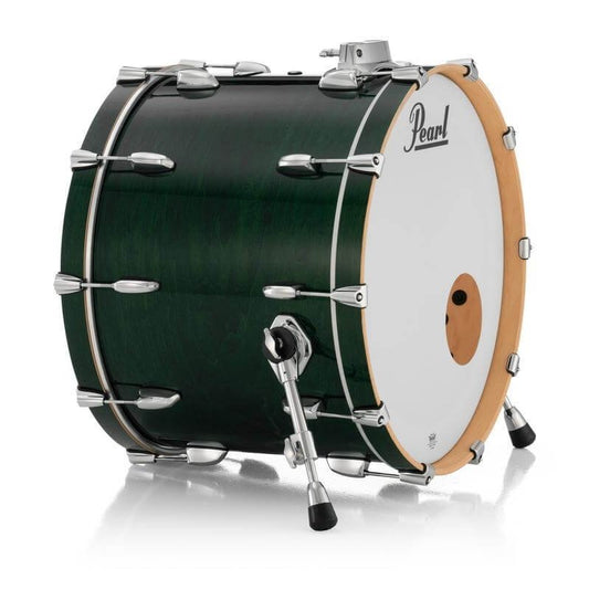 Pearl Professional Maple Bass Drum 22x16 w/BB3 Bracket Emerald Mist