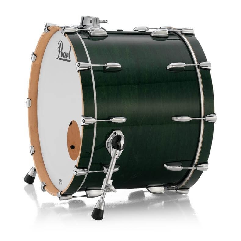 Pearl Professional Maple Bass Drum 22x16 w/BB3 Bracket Emerald Mist