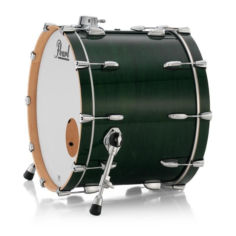 Pearl Professional Maple Bass Drum 20x14 w/BB3 Bracket Emerald Mist - Drum Center Of Portsmouth