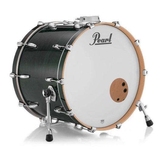 Pearl Professional Maple Bass Drum 22x16 w/BB3 Bracket Emerald Mist