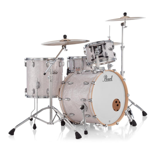 Pearl Professional Maple 3pc Drum Set 22/12/16 White Marine Pearl - Drum Center Of Portsmouth