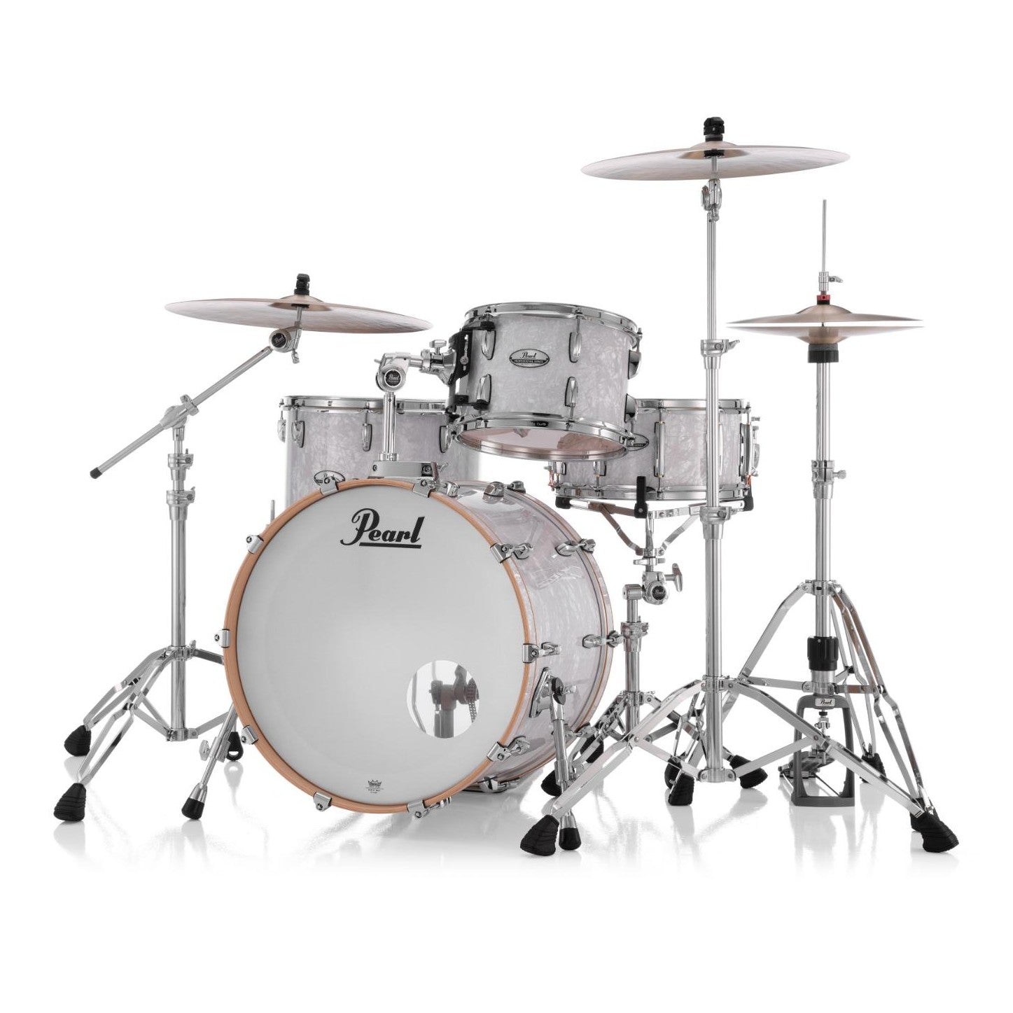 Pearl Professional Maple 3pc Drum Set 22/12/16 White Marine Pearl - Drum Center Of Portsmouth