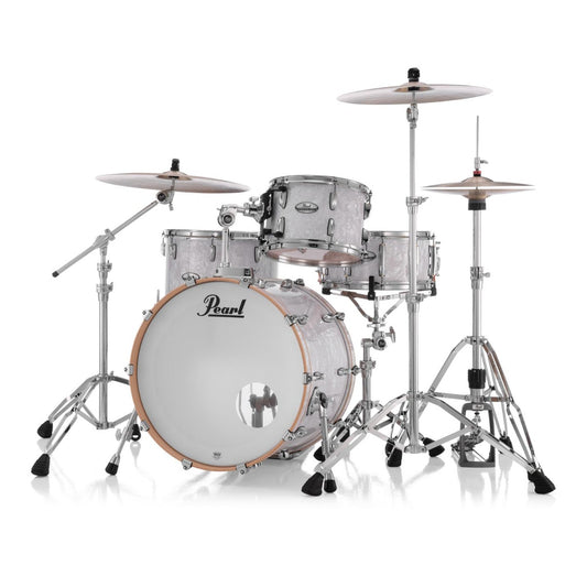 Pearl Professional Maple 3pc Drum Set 22/12/16 White Marine Pearl - Drum Center Of Portsmouth