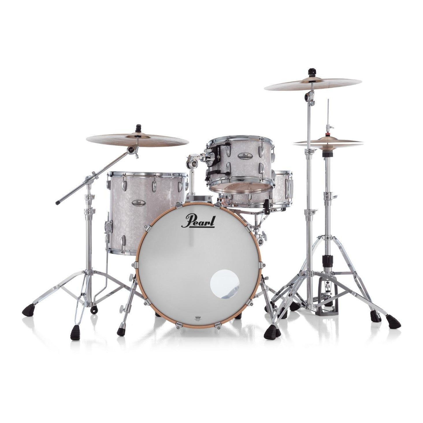 Pearl Professional Maple 3pc Drum Set 22/12/16 White Marine Pearl - Drum Center Of Portsmouth