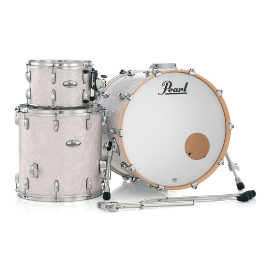 Pearl Professional Maple 3pc Drum Set 22/12/16 White Marine Pearl - Drum Center Of Portsmouth