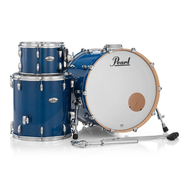 Pearl Professional Maple 3pc Drum Set 22/12/16 Sheer Blue