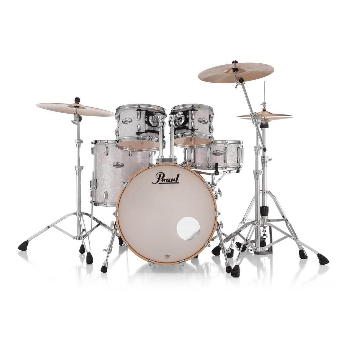 Pearl Professional Maple 4pc Drum Set 22/10/12/16 White Marine Pearl - Drum Center Of Portsmouth