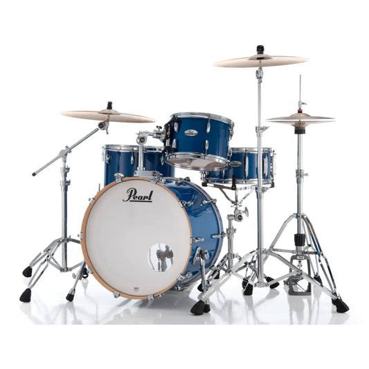 Pearl Professional Maple 3pc Drum Set 24/13/16 Sheer Blue - Drum Center Of Portsmouth