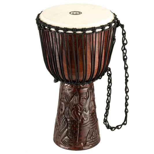 Meinl Professional African Style Djembe 10 Medium African Village Carving - Drum Center Of Portsmouth