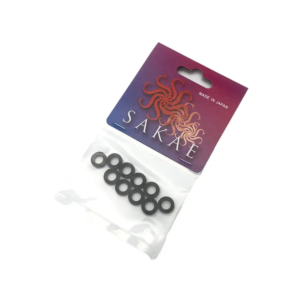 Sakae Tension Rod Washers, Black Nylon, 10-Pack - Drum Center Of Portsmouth