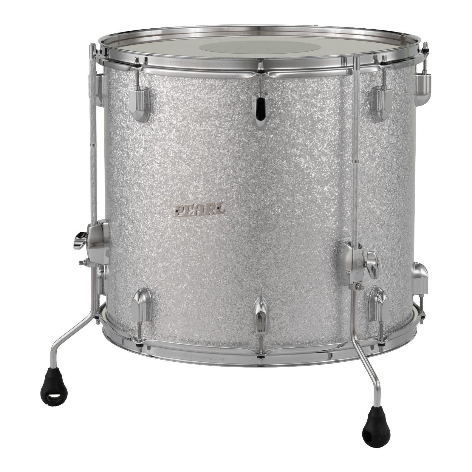 [SO] Pearl President Series Deluxe Floor Tom Silver Sparkle 18x16 - Drum Center Of Portsmouth